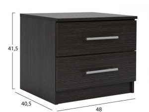 Нощно Шкафче Сидни 2 Mebelisto.bg