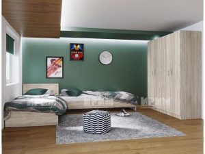 Спален комплект СИТИ 7066 90/200 в 3 цвята Mebelisto.bg
