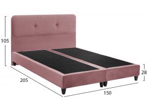 Спалня Долорес 150х200 в 4 цвята Mebelisto.bg