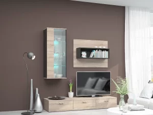 Холна секция Римини 6 с LED Mebelisto.bg