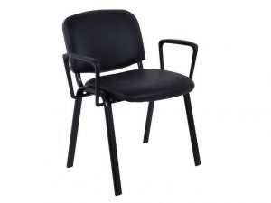 Посетителски стол с подлакътници Сигма Mebelisto.bg