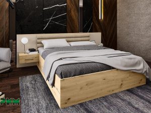 Спалня с нощни шкафчета СИТИ 7079 Mebelisto.bg