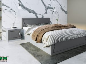 Спалня с нощни шкафчета Classy 160х200 Mebelisto.bg