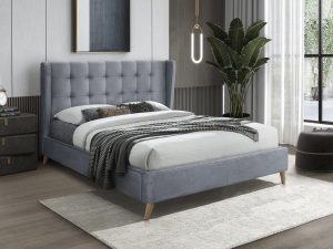 Тапицирана спалня ESTELLA 160×200 в 2 цвята Mebelisto.bg