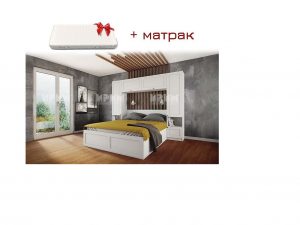 Спален комплект Форест + матрак160х200 Mebelisto.bg