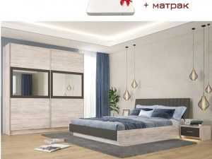 Спален комплект Модена + матрак 160х200 Mebelisto.bg